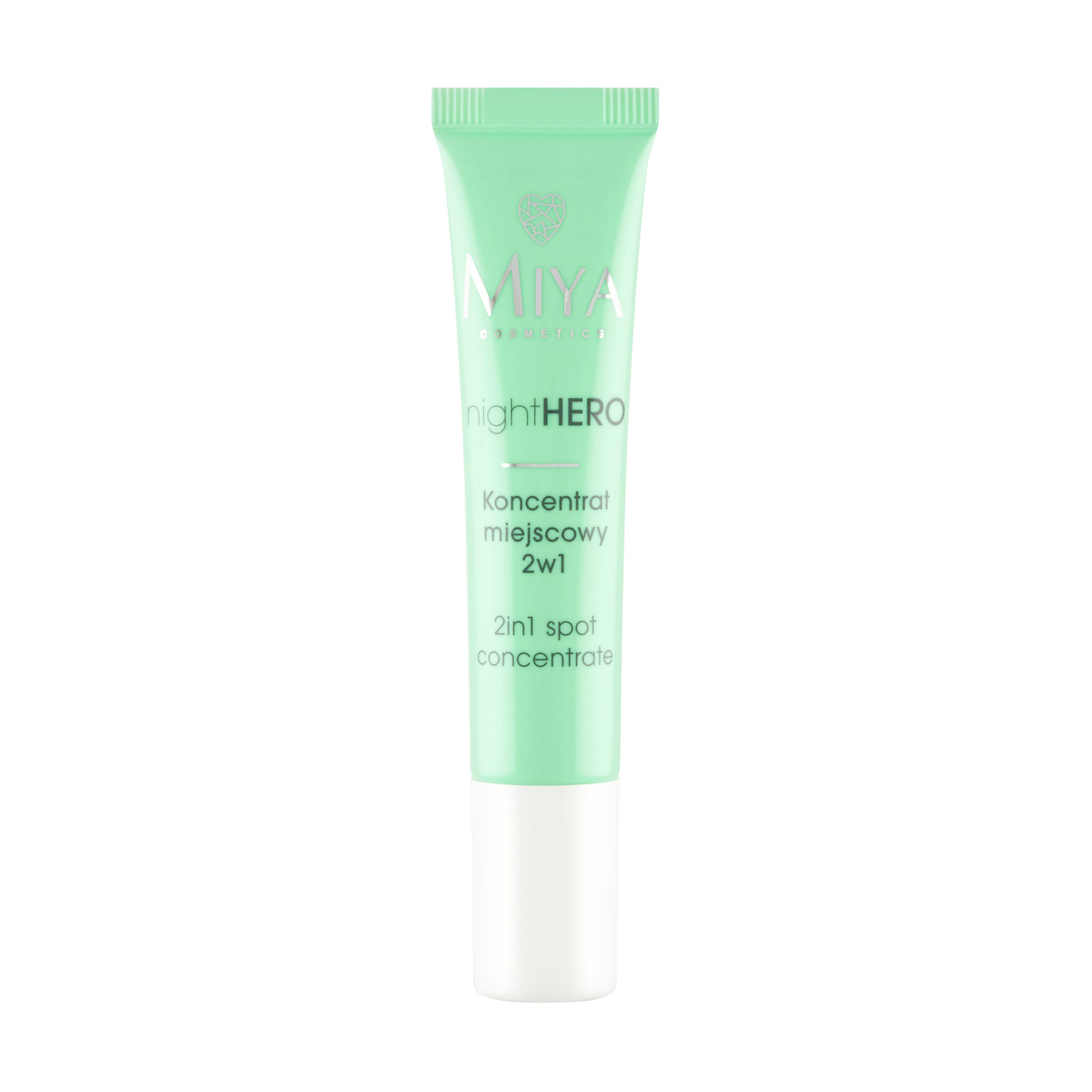 Нічний концентрат 2 в 1 для обличчя Miya Cosmetics nightHero, 15 мл