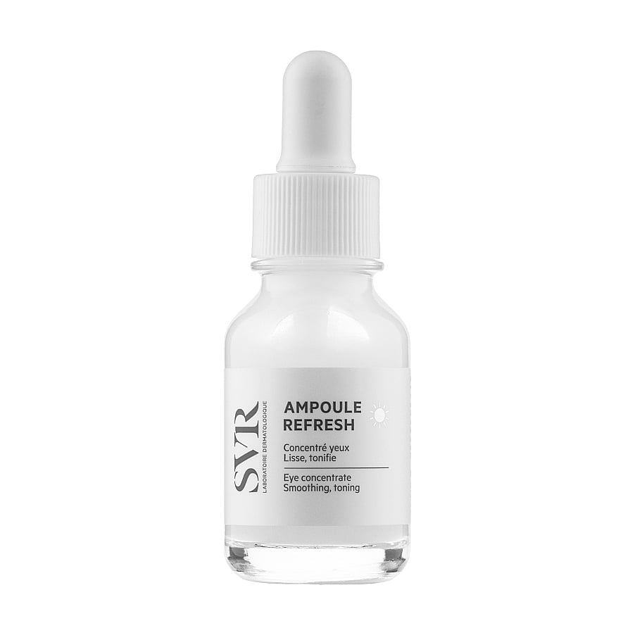 Розгладжувальний концентрат для шкіри навколо очей SVR Ampoule Refresh Eye Concentrate, 15 мл